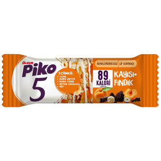 Piko 5 Hazelnut and Apricot Bar , 0.7oz - 20g 5 pack - 1