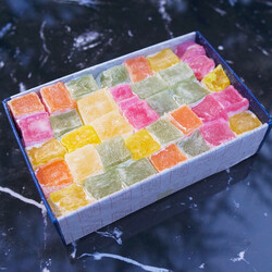 Pomegranate Flavored Turkish Delight , 21.16oz - 600g - Thumbnail