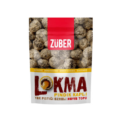 Powdered Hazelnut Coated Powdered Pistachio Flavored Lokma , 3.3oz - 96g - 1