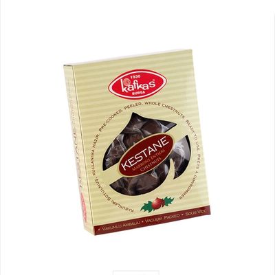 Pree Cooked and Peeled Whole Chestnuts, Ready to Use, 500g - 17.63oz - 1