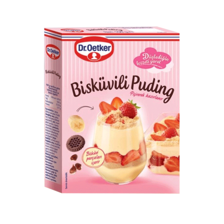 Pudding with Biscuit , 5.29oz - 150g