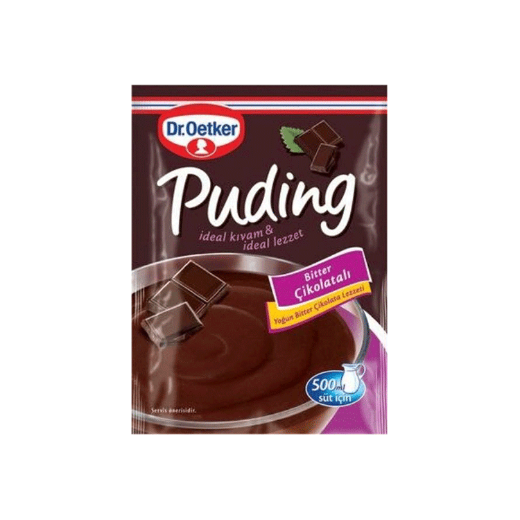 Pudding with Dark Chocolate , 4.05oz - 115g