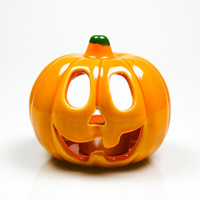 Pumpkin Candleholder , 4x4 Inches - 1