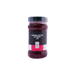 Handmade Natural Raspberry Jam , 13.4oz - 380g - Thumbnail