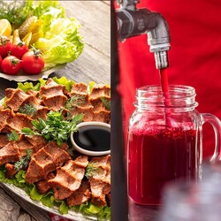 Ready-To-Eat Çiğ Köfte and Hot Turnip Juice - Thumbnail