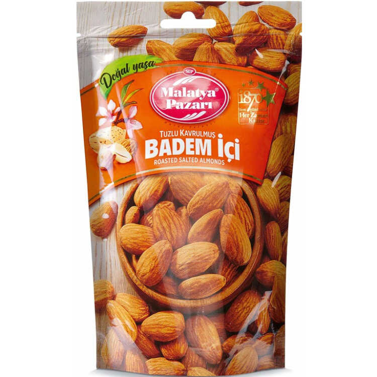 Roasted Almonds, 180 gr - 6.34 oz
