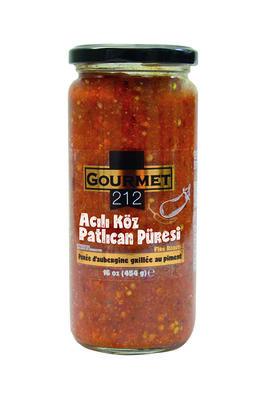 Roasted Eggplant Spicy Ready-to-Eat Salad Appetizer 1 Piece X 500gr - 1
