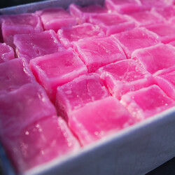 Rose Flavored Turkish Delight , 21.16oz - 600g - Thumbnail