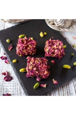 Rose Leaf Turkish Delight (Pistachio) 750 Gr - 1