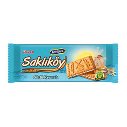 Ülker - Saklikoy Biscuits with Milk Cream, 3.52 oz - 100g Ülker - Saklikoy Biscuits with Milk Cream, 3.52 oz - 100g