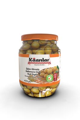 Scratched Green Olives 400gr - 1