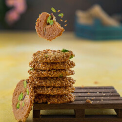 Sesame and Honey Flavored Cookies, 3.52oz - 100g - Thumbnail