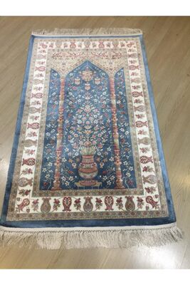 Silk Prayer Rug - 1