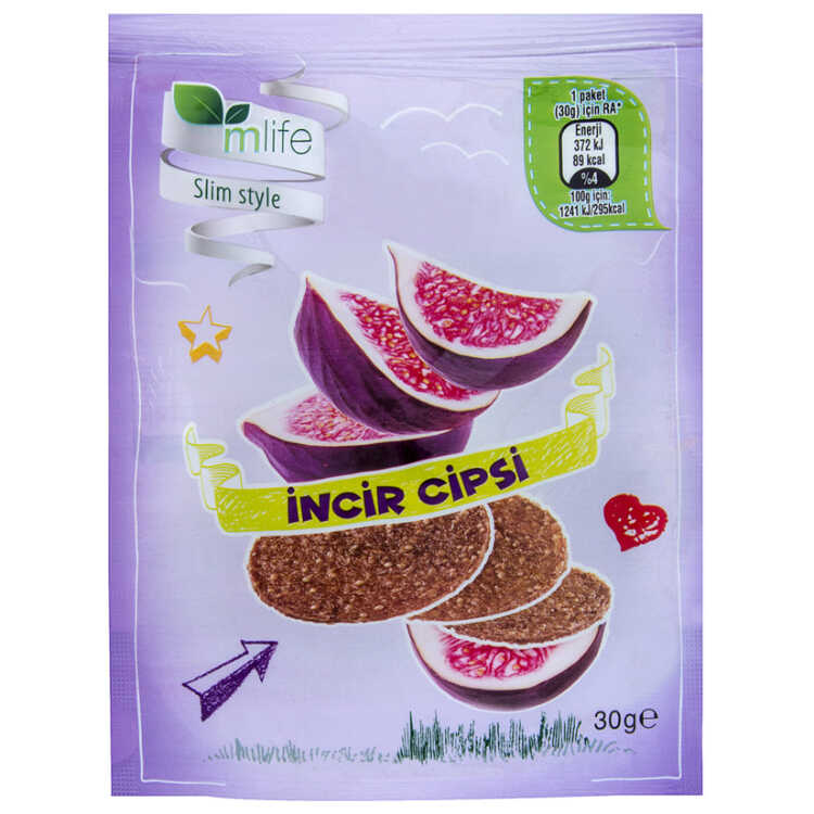 Slim Style Fig Chips, 1.06oz - 30g - 3 pack