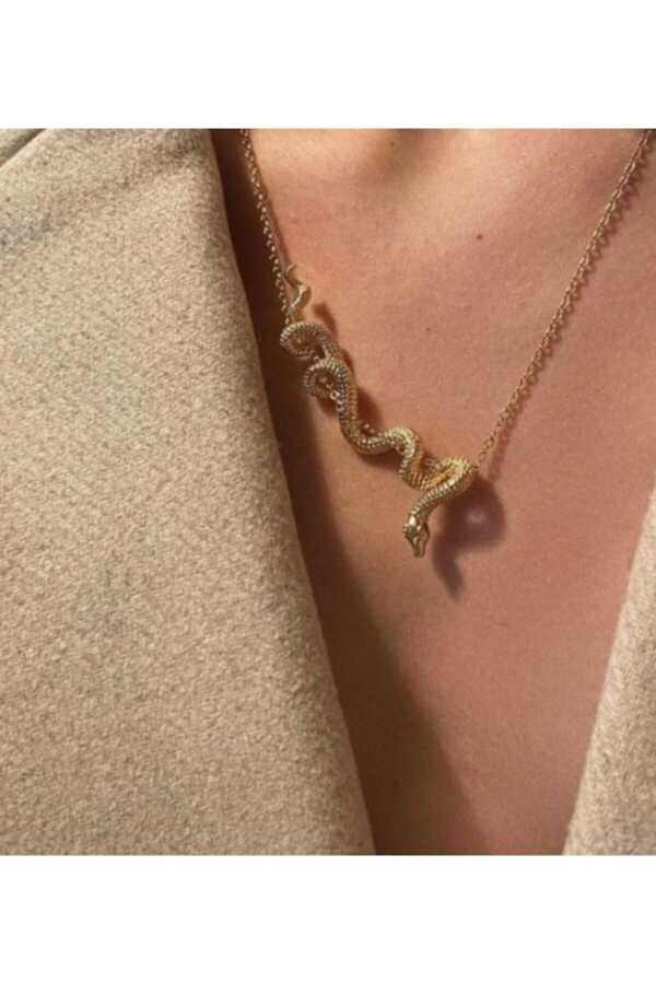 Snake Spiral Necklace YLN01