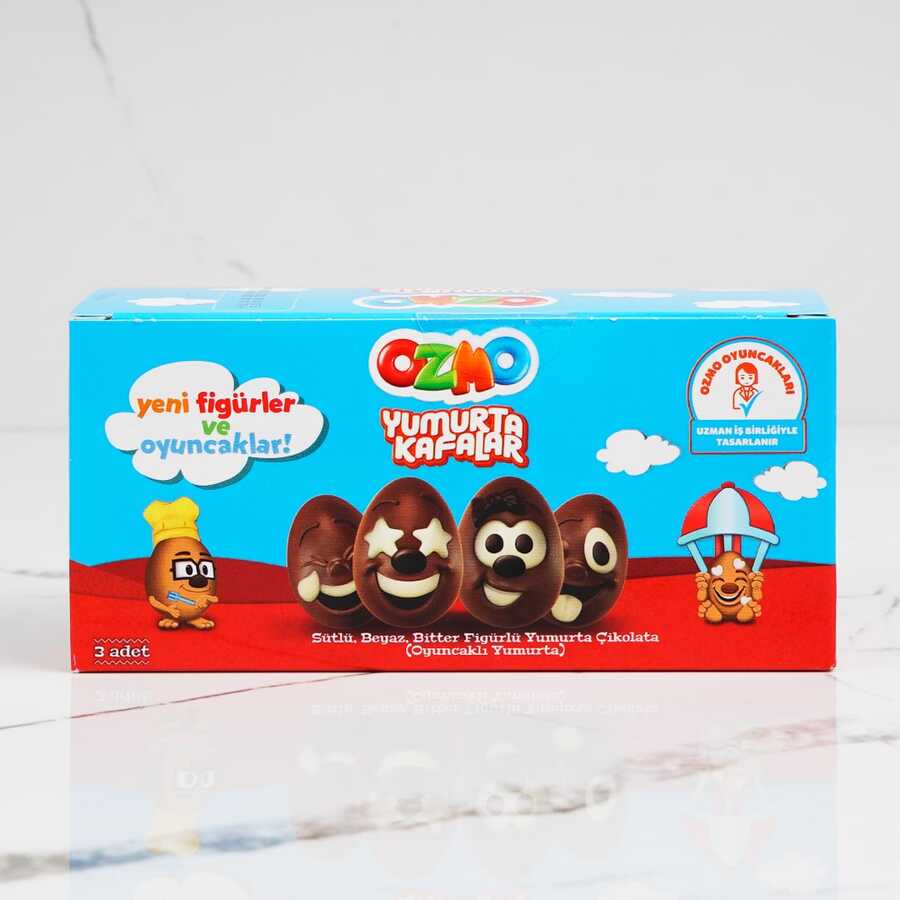 Ozmo Chocolate Egg , 0.7oz - 20g 3 pack