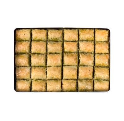 Special Handmade Pistachio Baklava , 30 pieces - 2.43lb - 1.1kg - 1