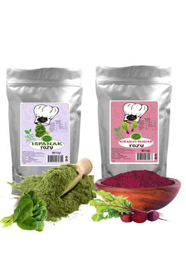 Spinach Powder 100 Gr, Beet Powder 100 Gr - 1
