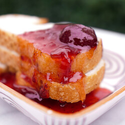 Handmade Natural Strawberry jam , 13.4oz - 380g - Thumbnail