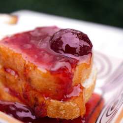 Handmade Natural Strawberry jam , 13.4oz - 380g - Thumbnail