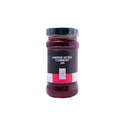 Handmade Natural Strawberry jam , 13.4oz - 380g - Thumbnail