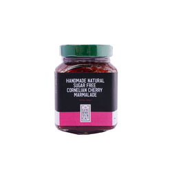 Handmade Natural Sugar-free Cornelian Cherry Marmalade , 12oz - 350g - Thumbnail