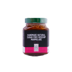 Handmade Natural Sugar-free Rosehip Marmalade , 12oz - 350g - Thumbnail