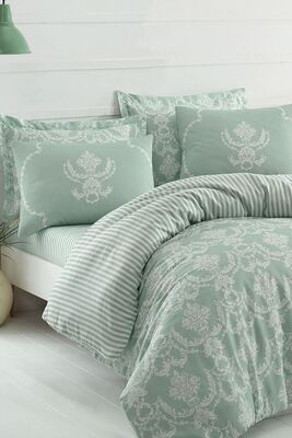 Sugreeni Double Easy-Iron Duvet Cover Set Pure - 1