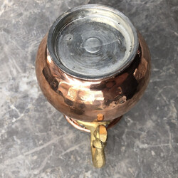 Traditional Gold Copper Ayran Mug - Thumbnail