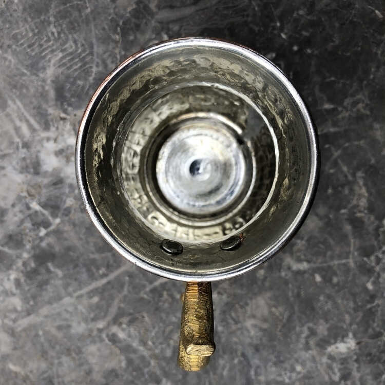 Traditional Gold Copper Ayran Mug