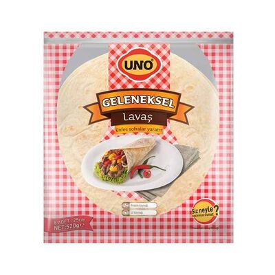 Traditional Lavash Bread, 8 pieces - 18.34oz - 520g - 2