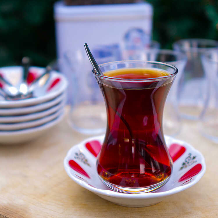 Traditional Turkish Tea Set