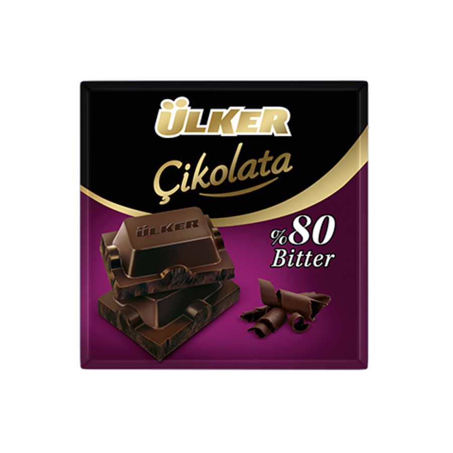 80% Dark Chocolate Square , 2 pack