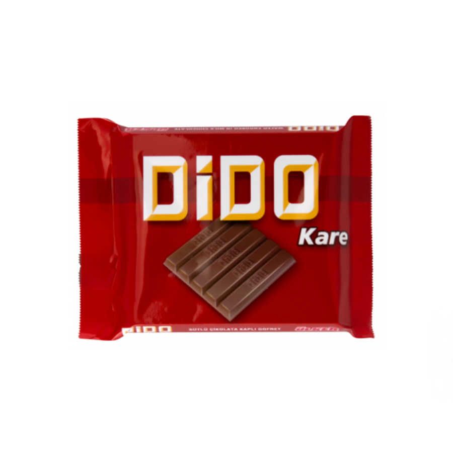 Dido Milky Chocolate Square Wafer , 3 pack
