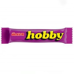 Hobby Chocolate Bar with Hazelnut , 6 pack - Thumbnail