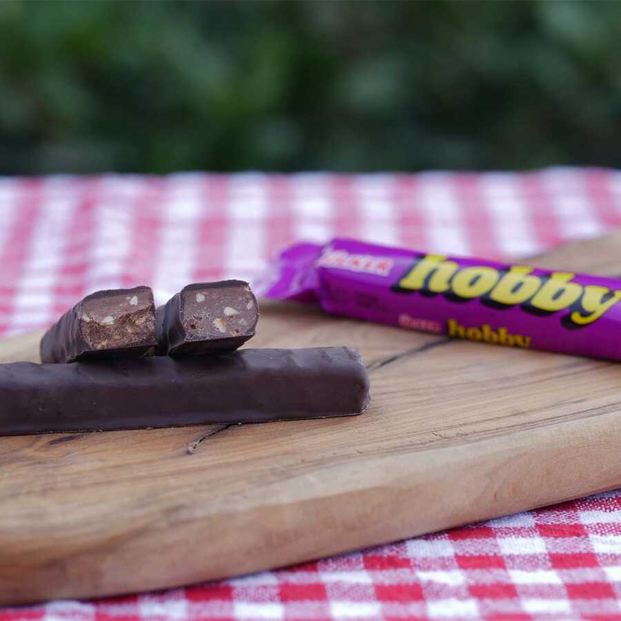 Hobby Chocolate Bar with Hazelnut , 6 pack