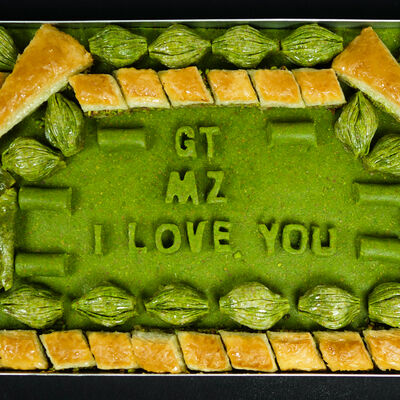 Customized Special Baklava Tray , 126.2oz - 3580g - 2
