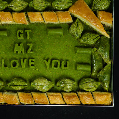 Customized Special Baklava Tray , 126.2oz - 3580g - 10