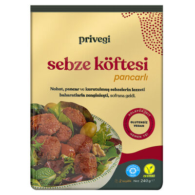 Vegetable Meatballs with Beetroot, 8.46 oz - 240g - 1