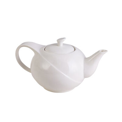 White Teapot, 0.65qt - 620ml - 1