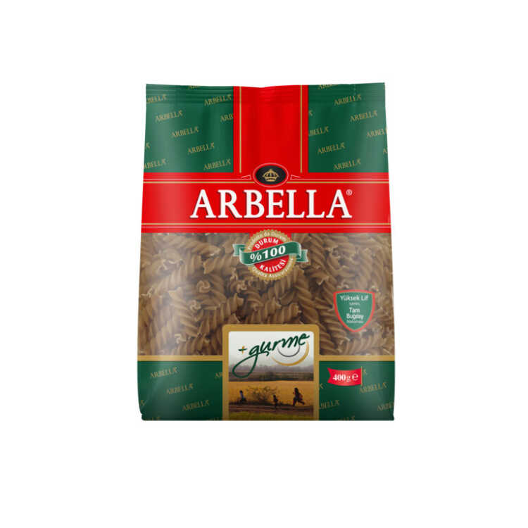Whole Wheat Auger Pasta, 400 gr - 14.10 oz