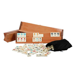 Wooden Okey Game Set - Thumbnail