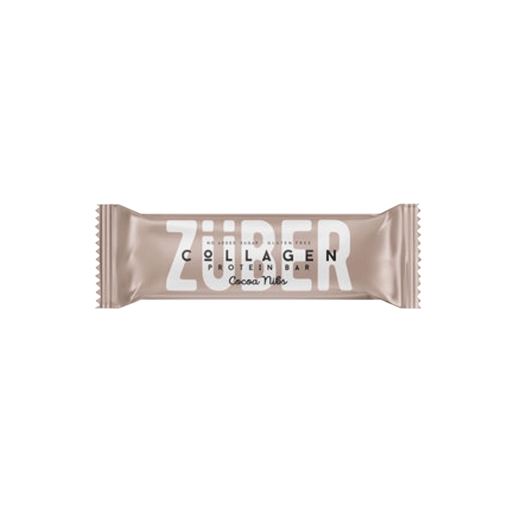 Züber Cocoa Core Collagen Protein Bar , 35g 2 pack