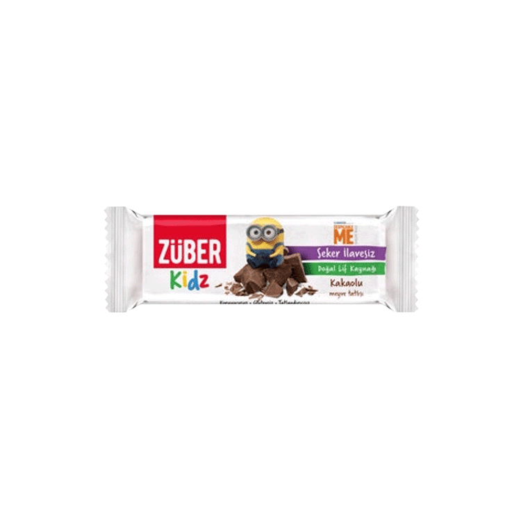 Züber Kids Cacao Fruit Bar , 30g 3 pack